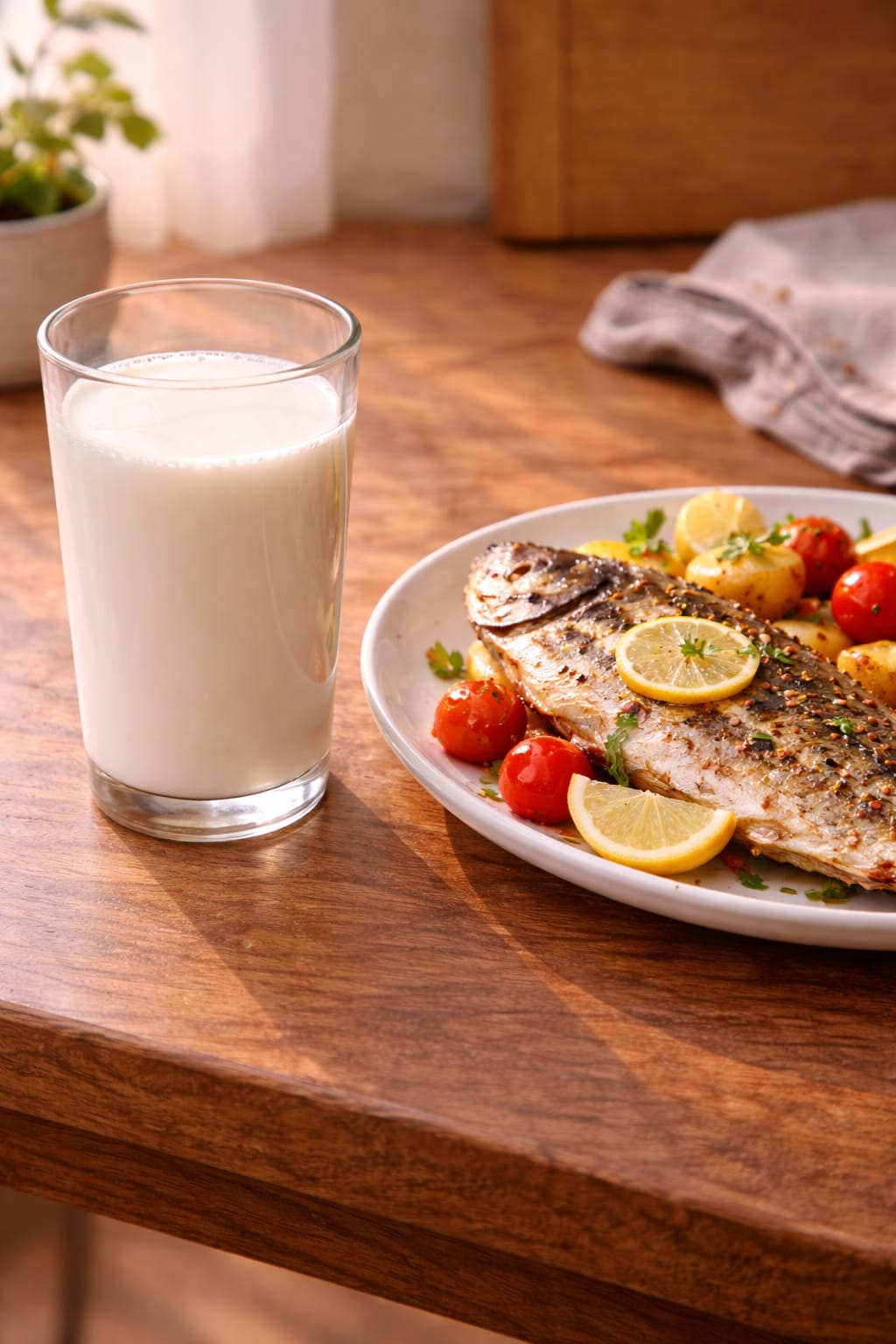 What Does It Mean to Drink Milk After Eating Fish