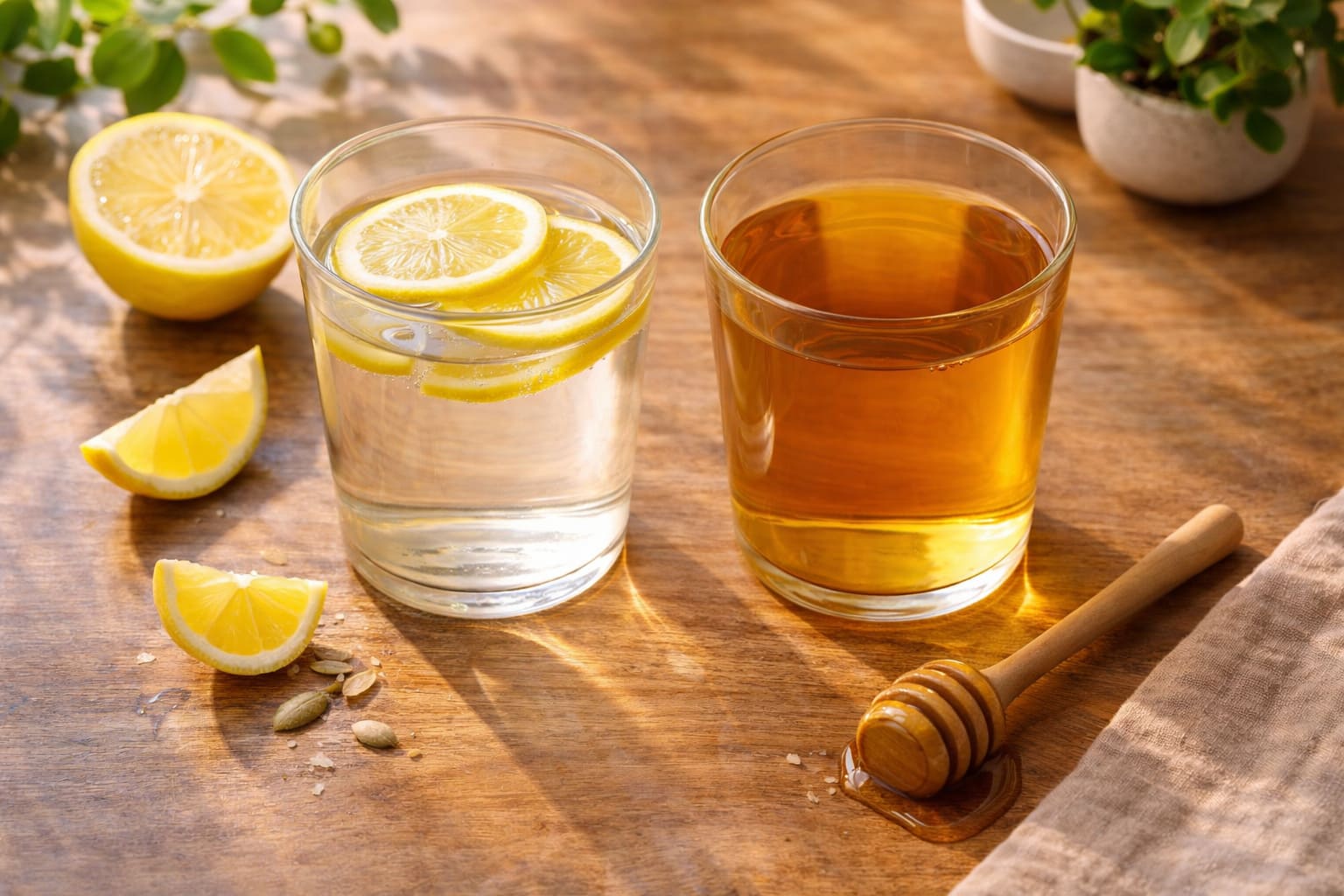What Does Lemon Water vs Honey Water Mean