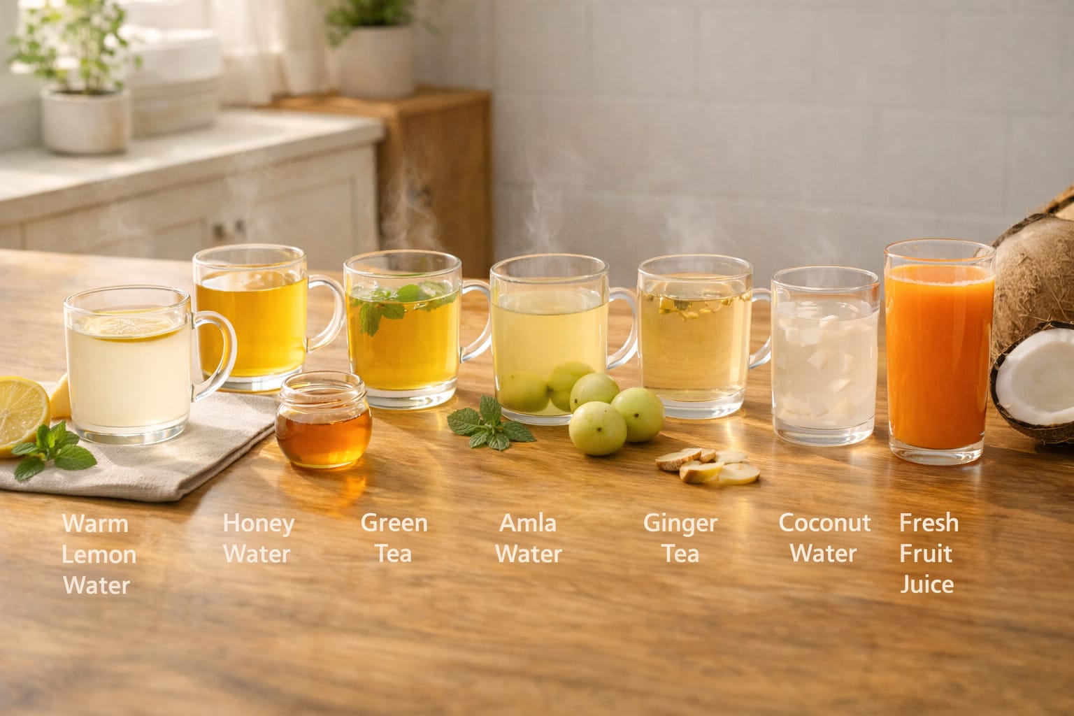 Best Lifestyle Healthy Drinks for Morning, Skin, Energy & Digestion